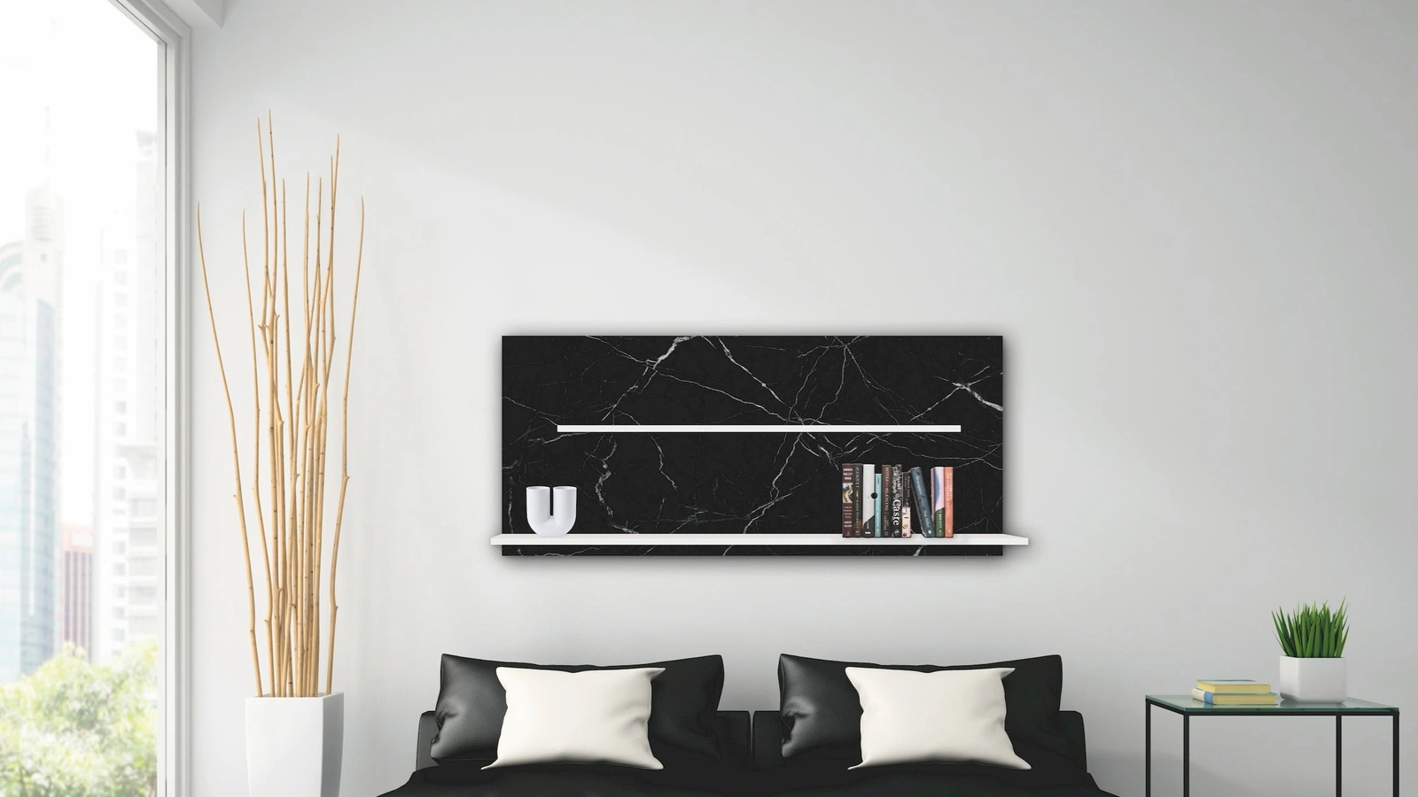Mensole Marmo Nero di Pintdecor