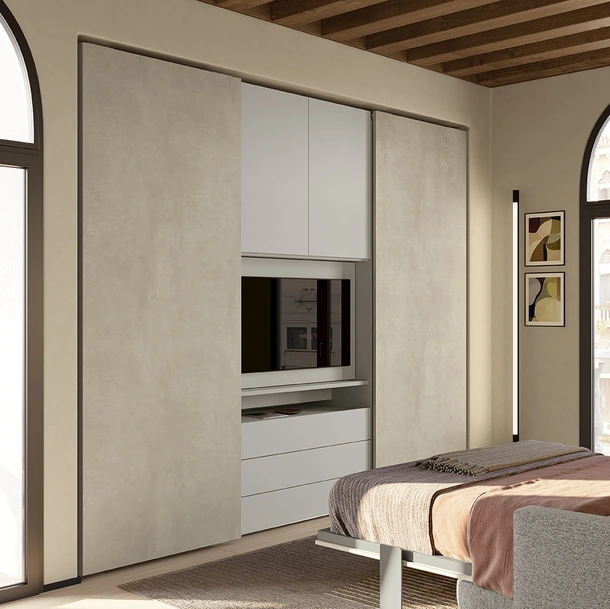 Armadio Concreta U124 di Colombini Casa
