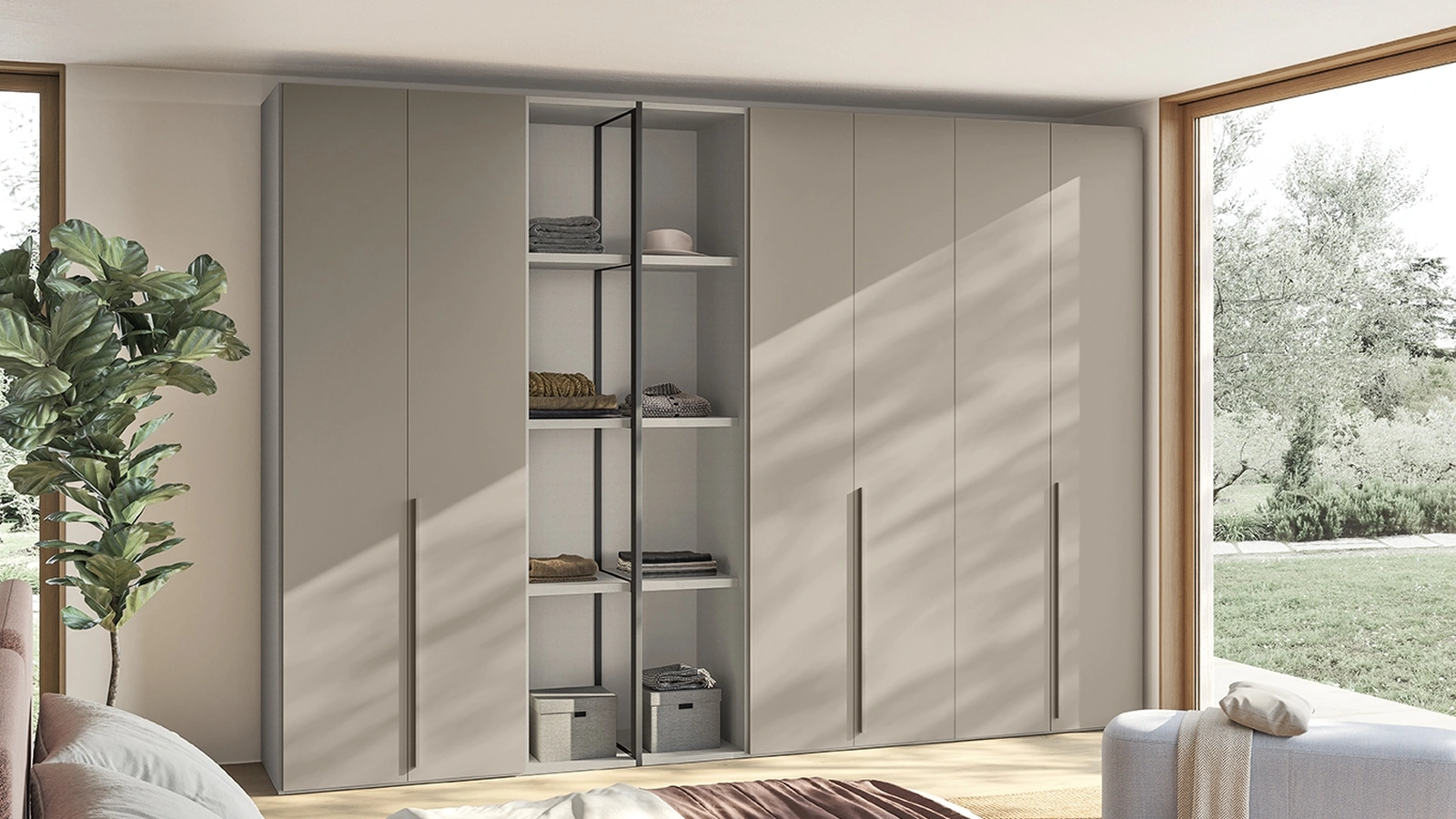 Armadio Concreta W110 di Colombini Casa