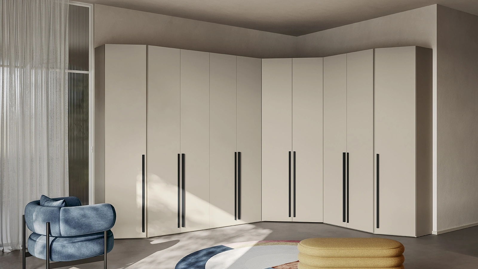Armadio Concreta W115 di Colombini Casa