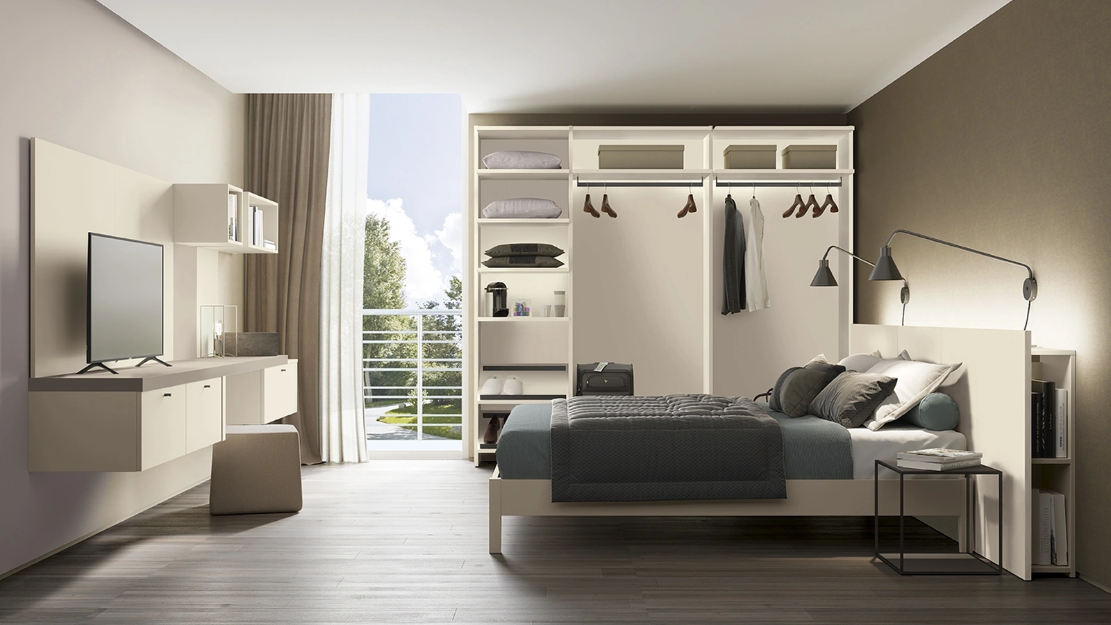 Armadio Flexo H105 di Colombini Casa