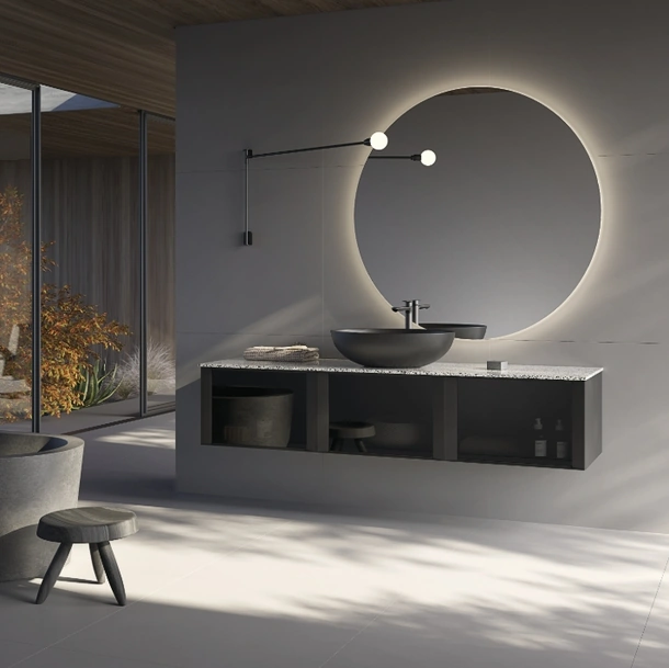 Mobile da Bagno sospeso CONVE V01 di Compab