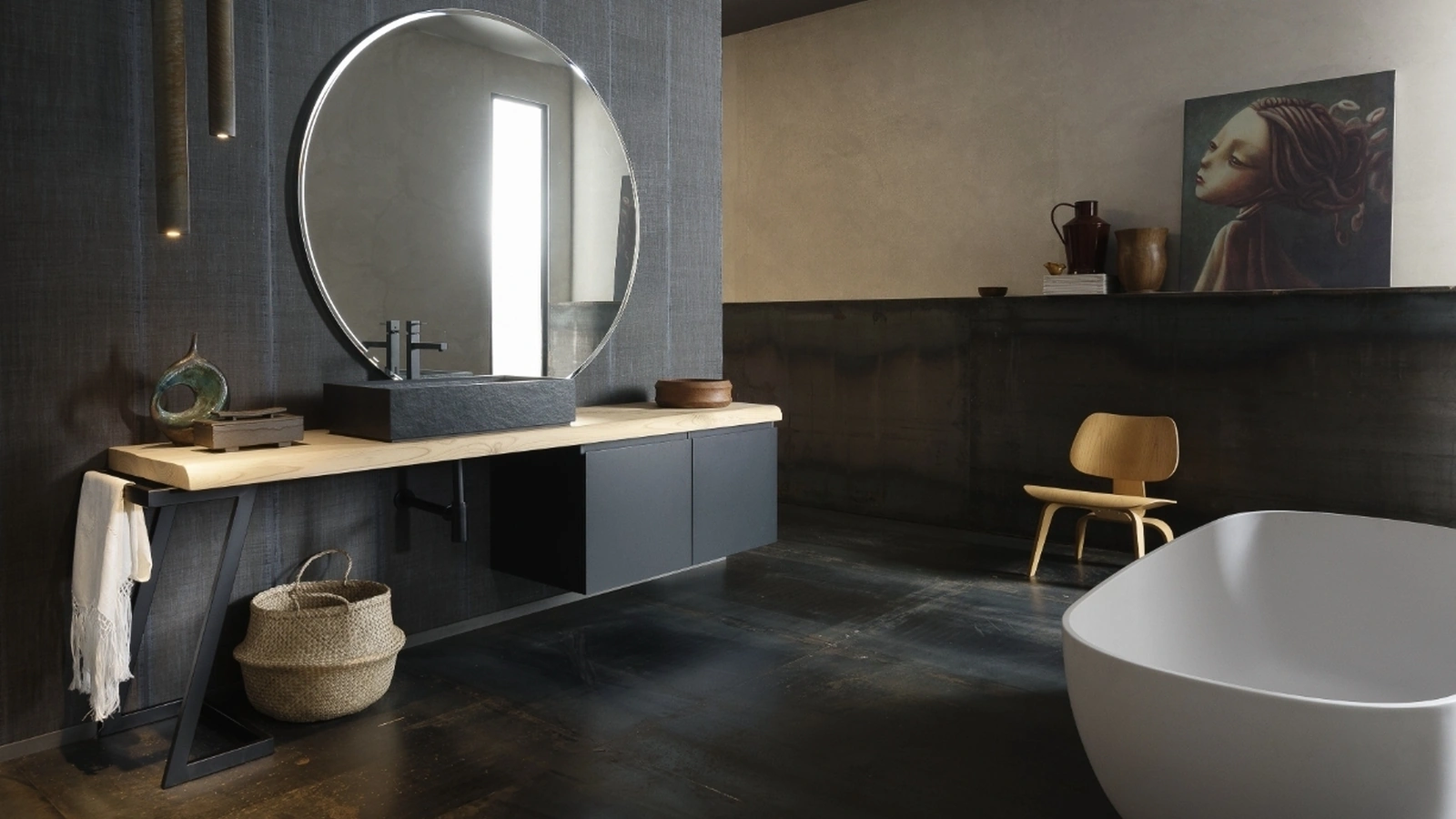 Mobile da Bagno a terra INK NK21 di Compab