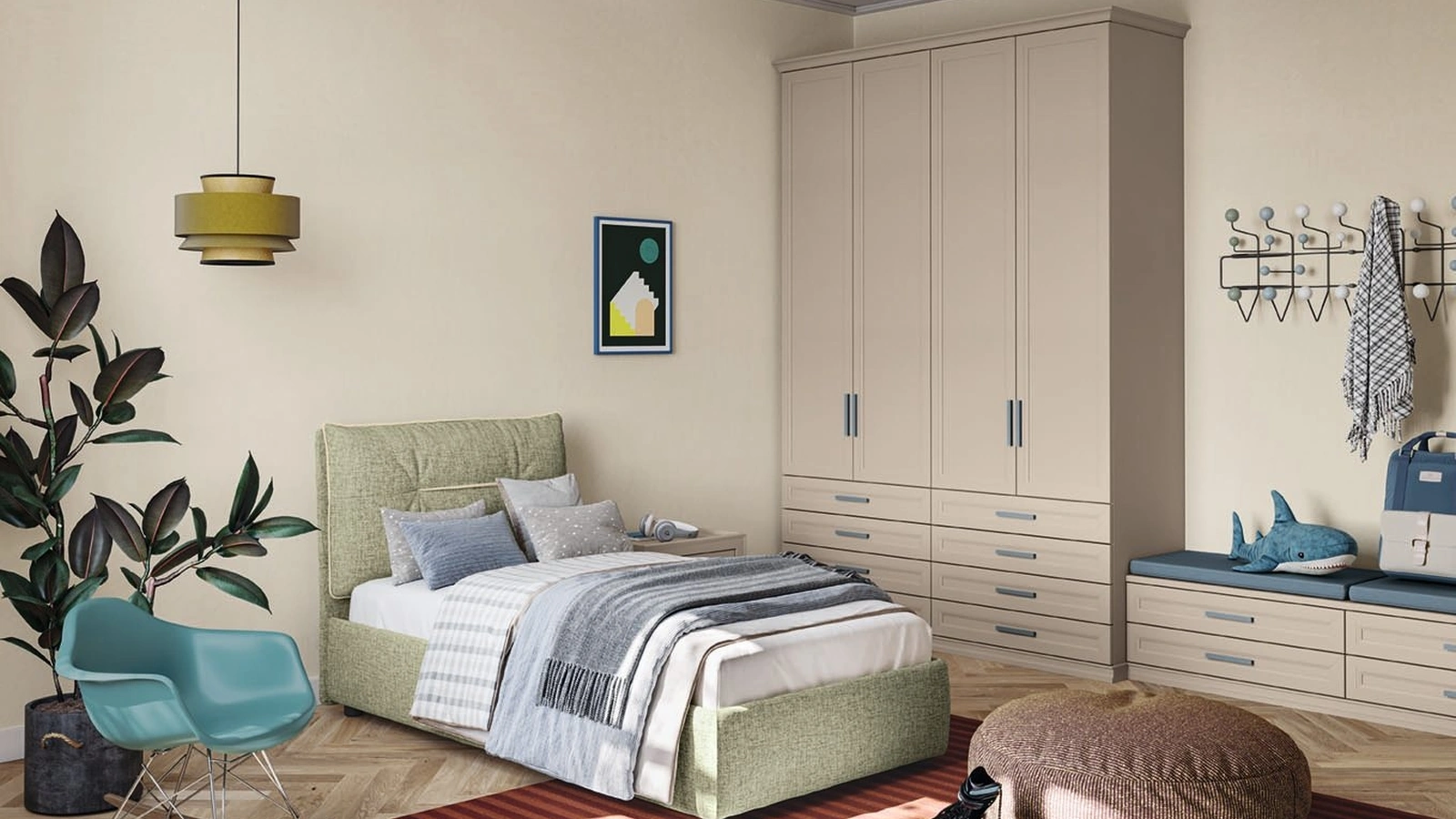 Cameretta Arcadia AC002 di Colombini Casa