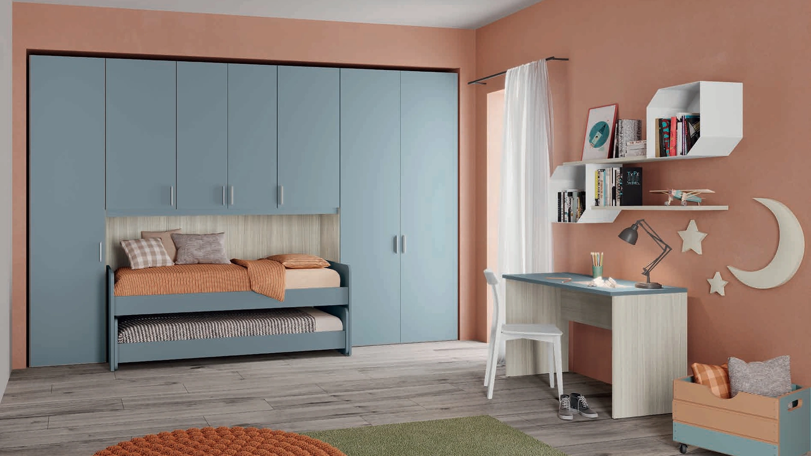 Cameretta Volo Kids C028 di Colombini Casa