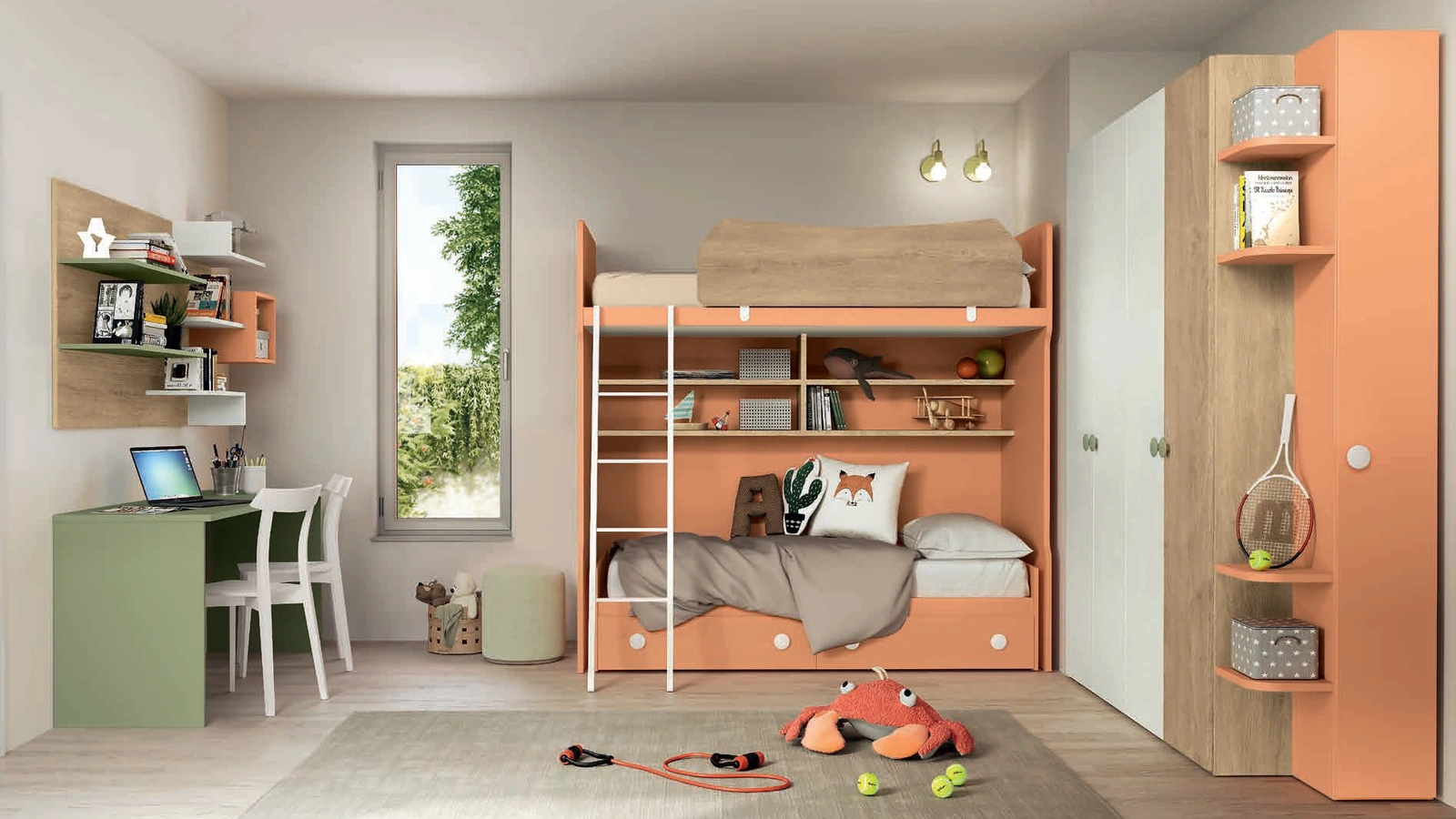 Cameretta Volo Kids C035 di Colombini Casa