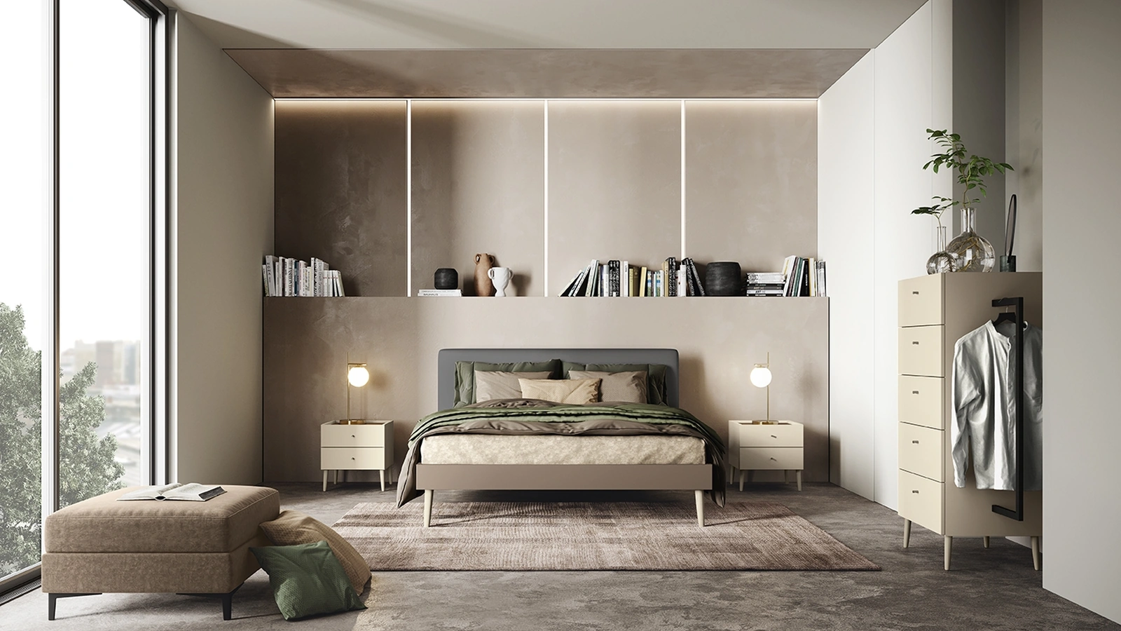 Letto Cosy di Colombini Casa