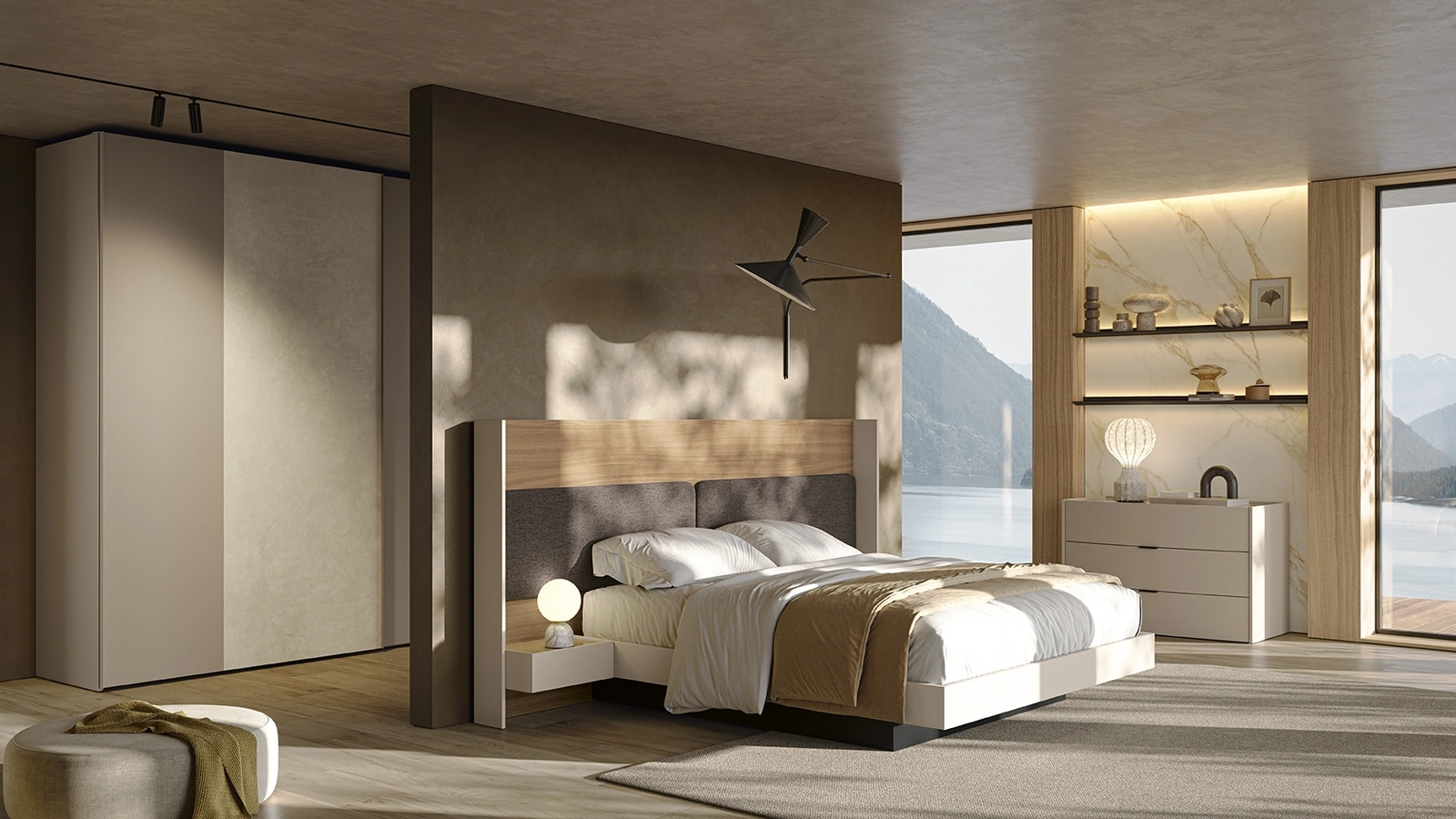 Letto Elios di Colombini Casa