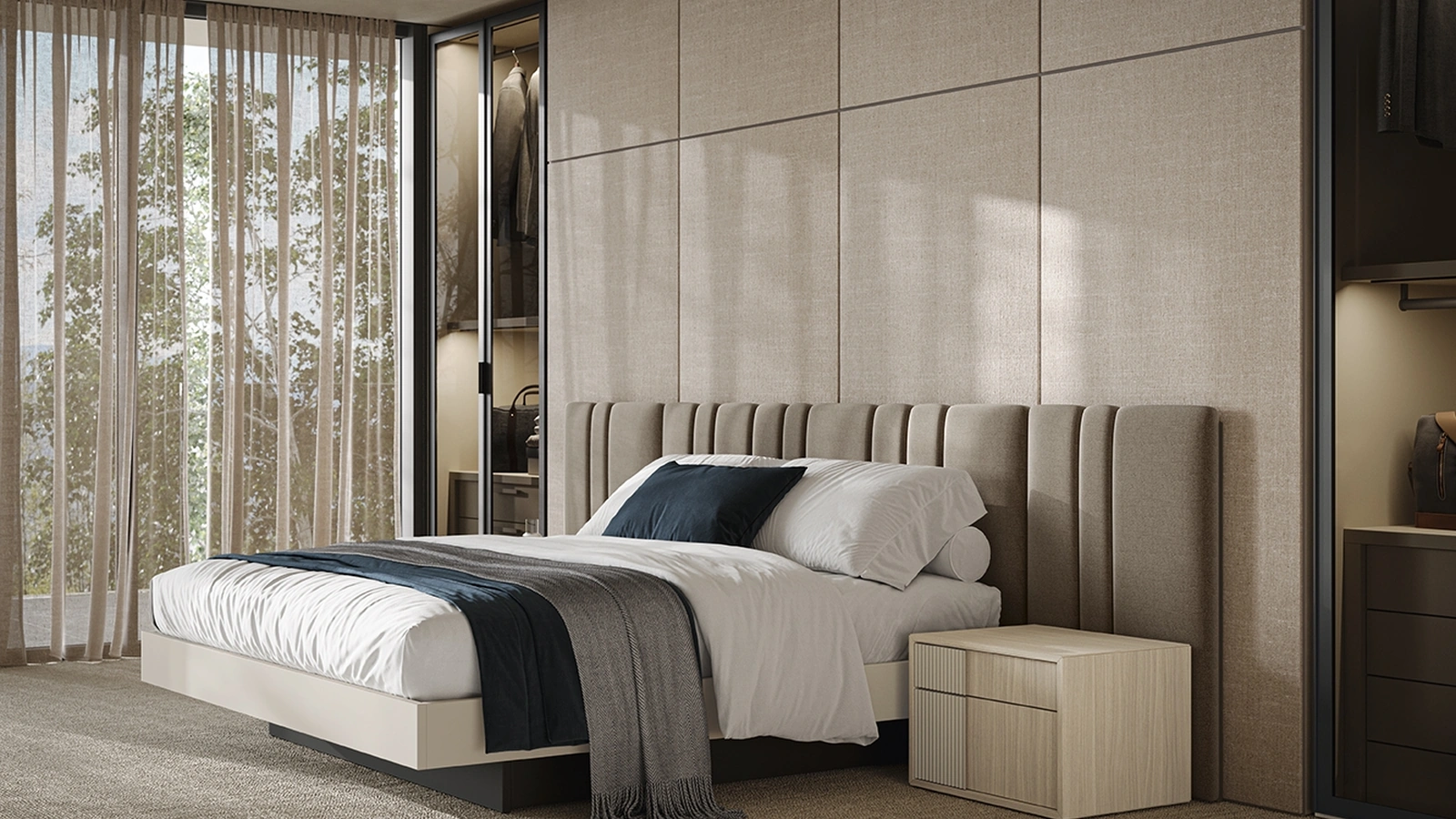 Letto Levante di Colombini Casa