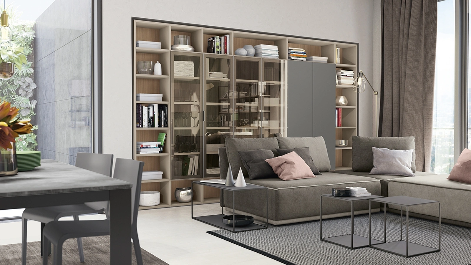 Libreria Golf Infinity A03 di Colombini Casa
