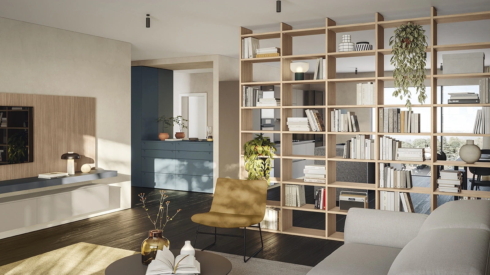 Libreria Golf Infinity A103 di Colombini Casa