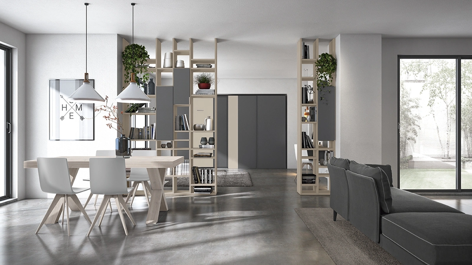 Libreria Golf Infinity A106 di Colombini Casa