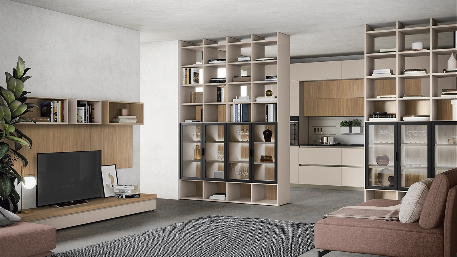 Libreria Golf Infinity R102 di Colombini Casa