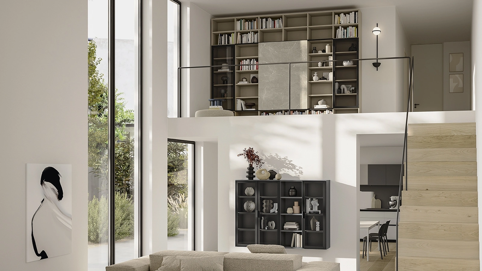Libreria Infinity L108 di Colombini Casa