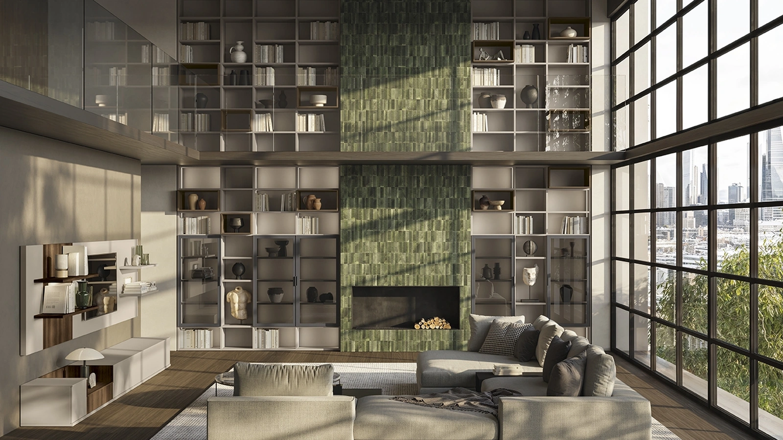 Libreria Infinity L109 di Colombini Casa