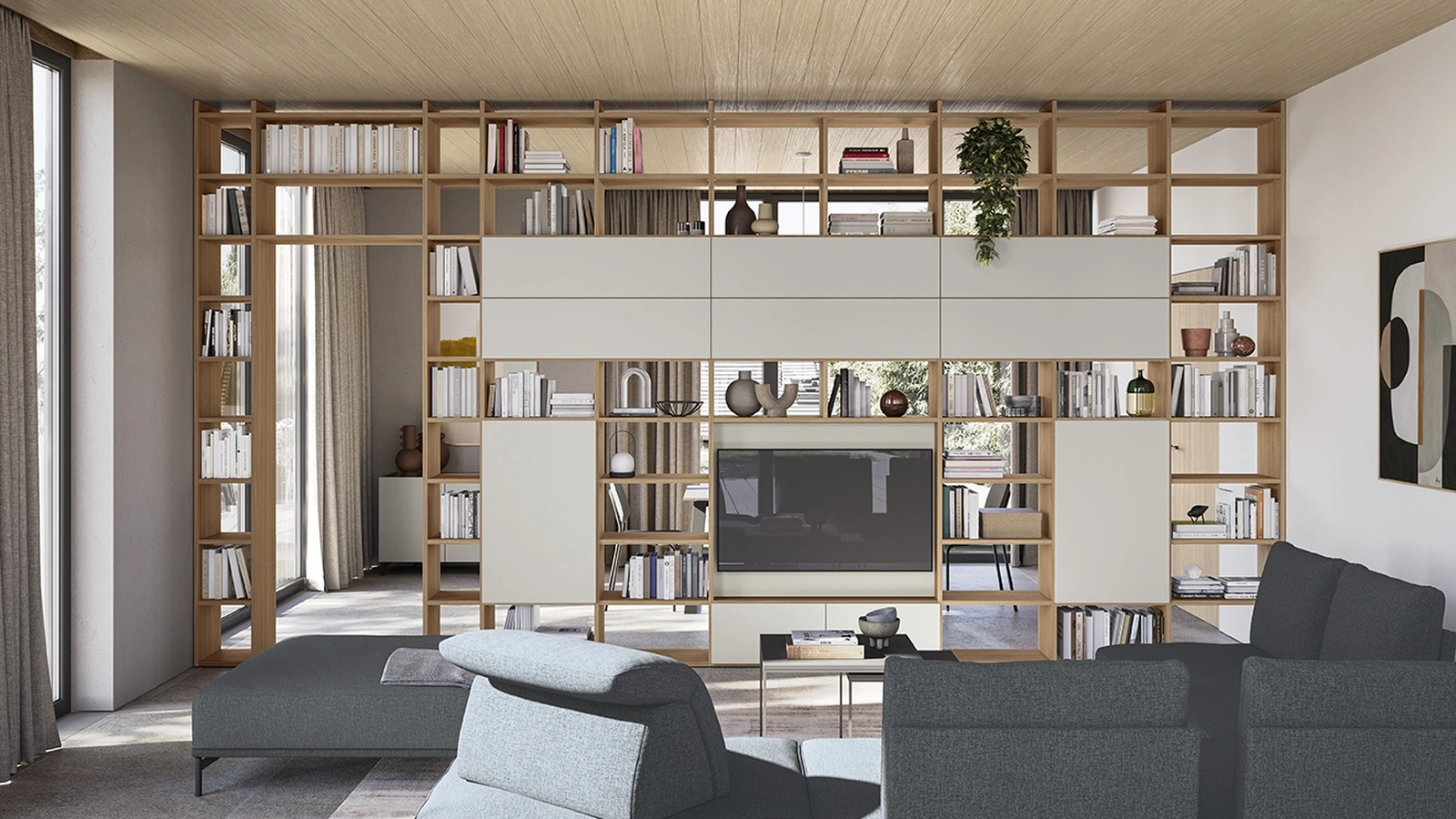 Libreria Infinity L118 di Colombini Casa
