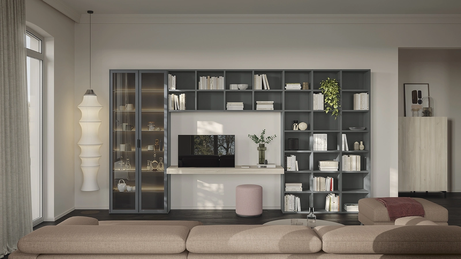 Libreria Infinity L122 di Colombini Casa