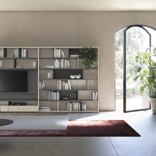 Libreria Infinity L124 di Colombini Casa