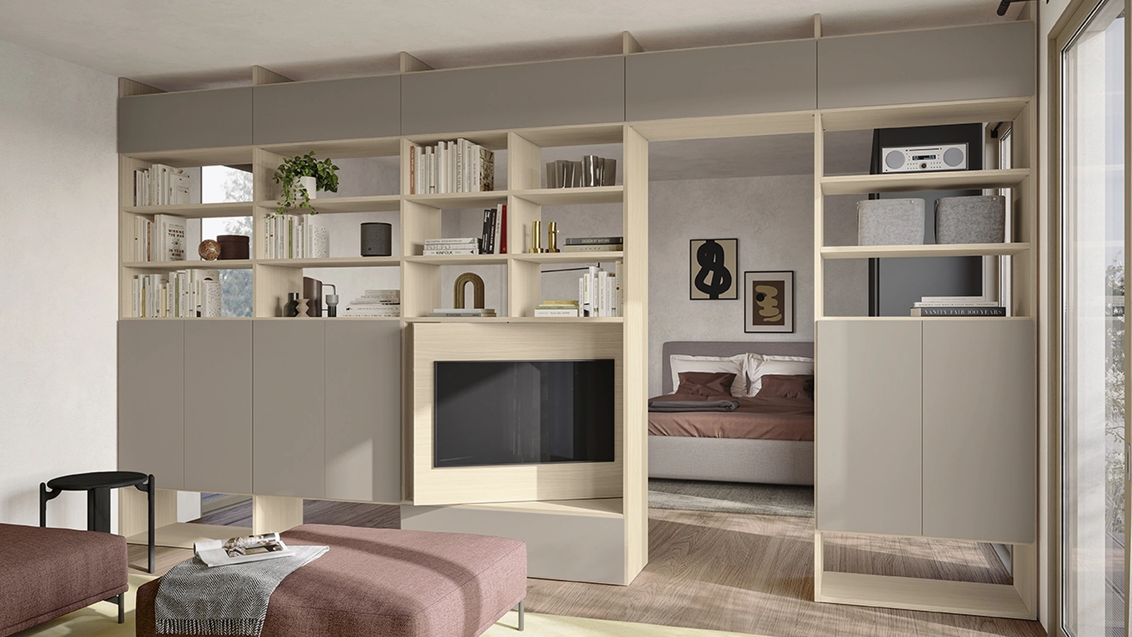 Libreria Infinity N128 di Colombini Casa