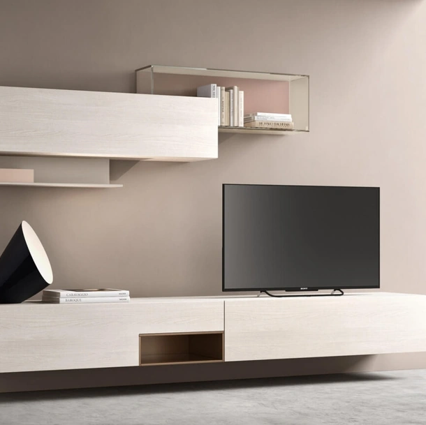 Mobile Porta Tv sospeso sm2377 di Maronese
