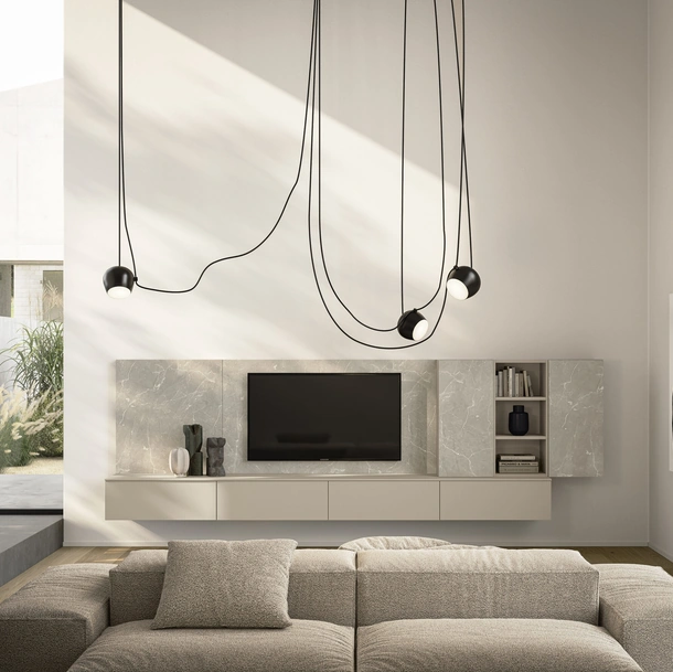 Parete Attrezzata Night & Day L03NS di Colombini Casa