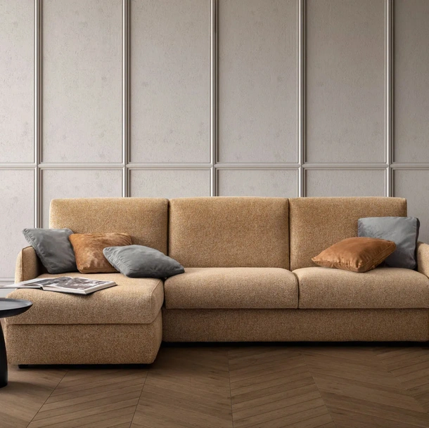 Divano Letto con penisola Wonder di Samoa