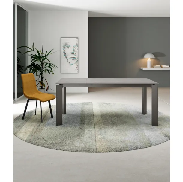 Tavolo Frame con top in ceramica di Stones