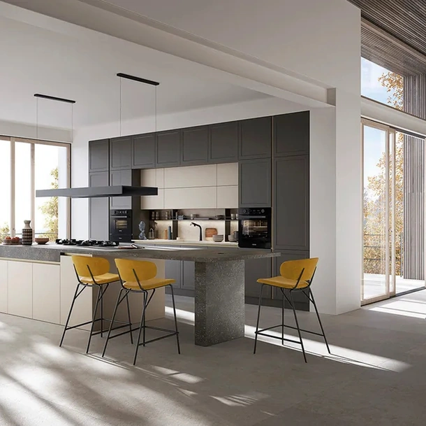 Cucina Moderna con isola Elite 02 di Ar-Tre